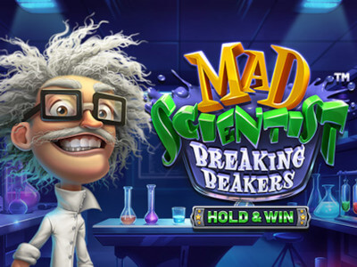 Mad Scientist: Breaking Beakers - Hold & Win slot poster