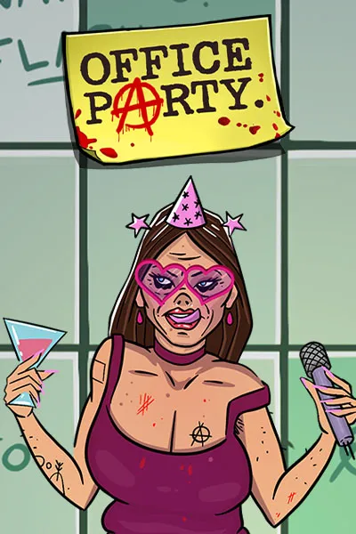 Office Party slot poster