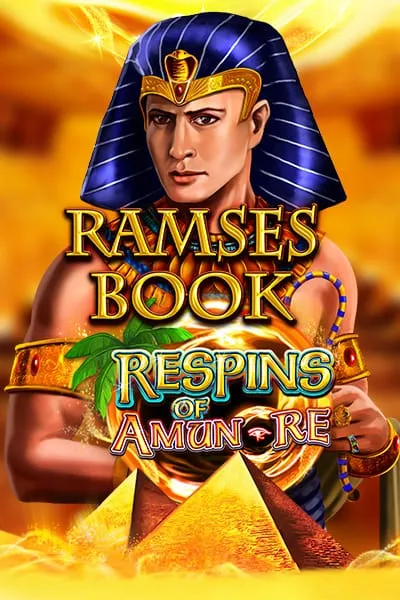 Ramses Book Respins of Amun Re slot poster