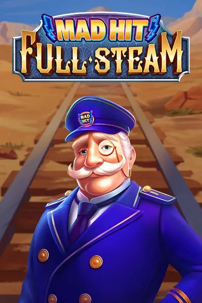 Mad Hit Full Steam slot poster