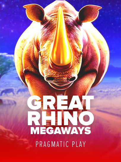 Great Rhino: Megaways slot poster