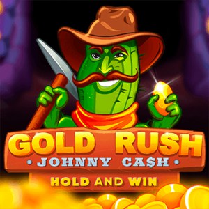 Gold Rush with Johnny Cash slot poster
