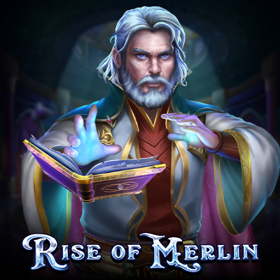 Rise of Merlin slot poster