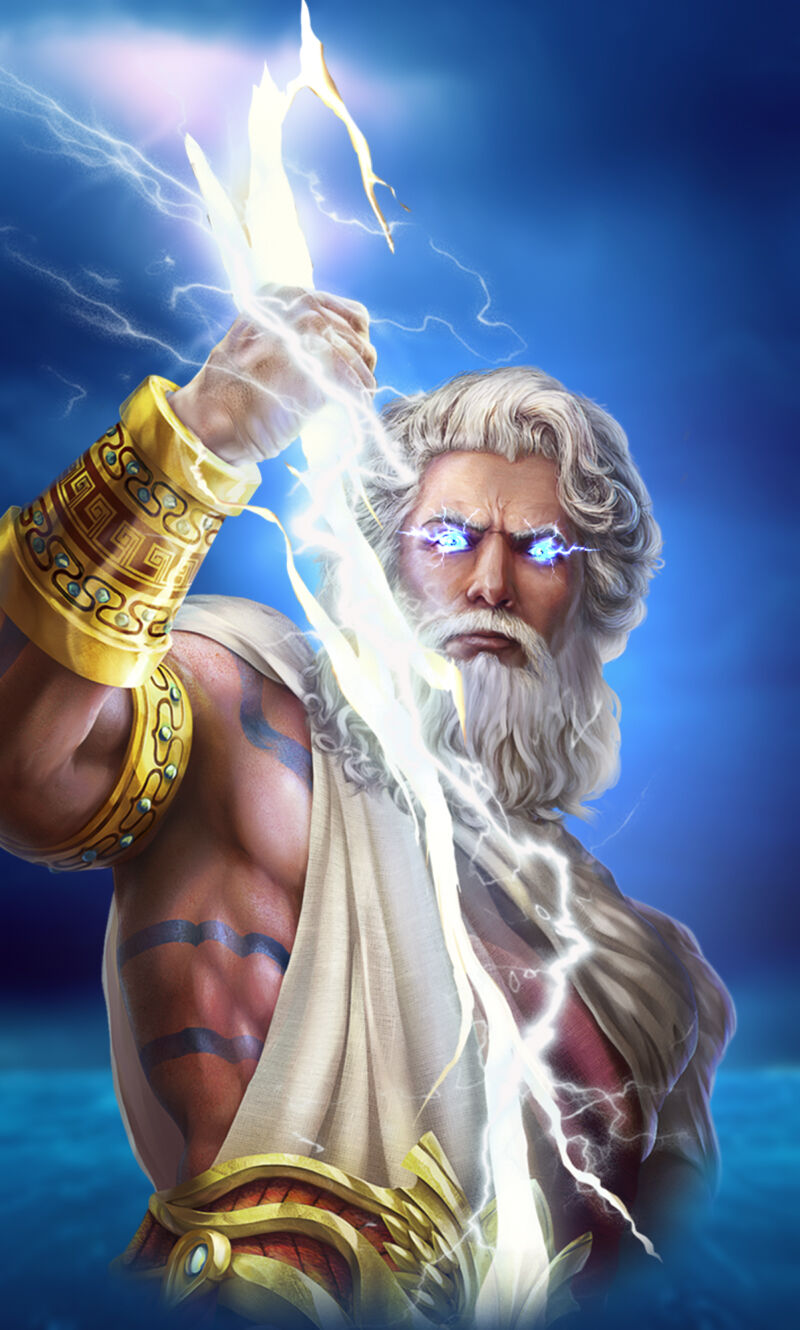 Zeus Unchained - Hold & Hit slot poster